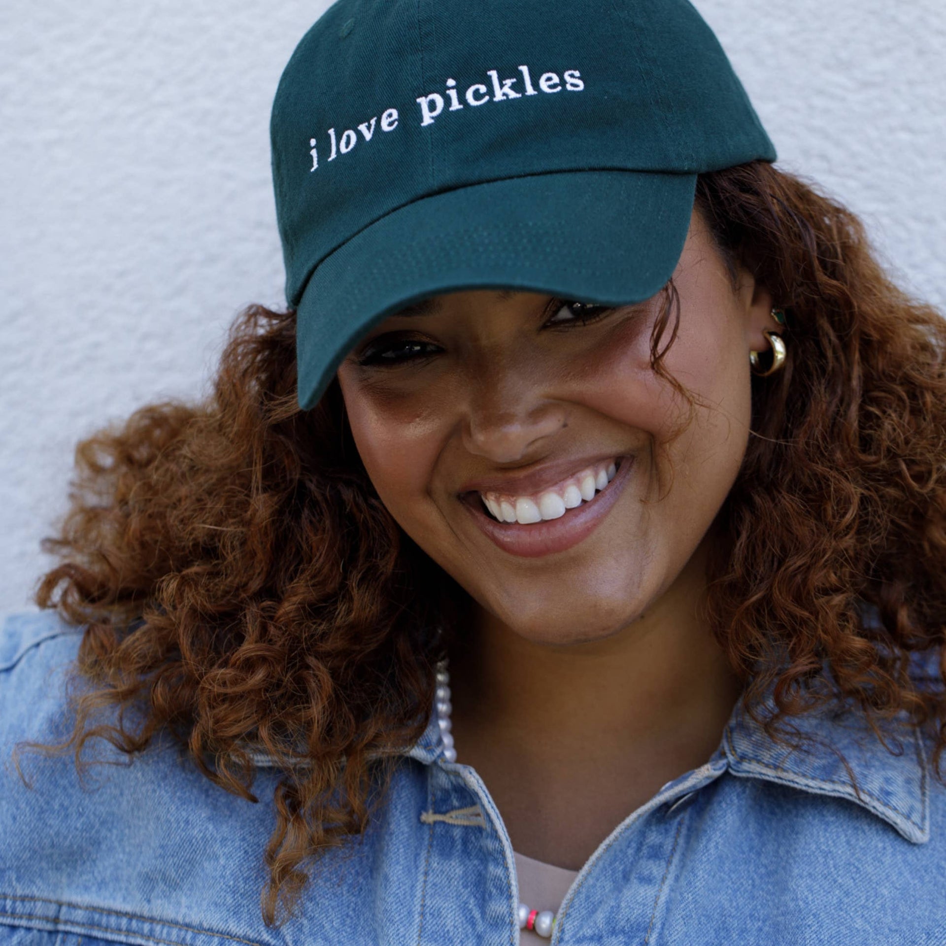 Larissa Loden Hats I Love Pickles Baseball Hat