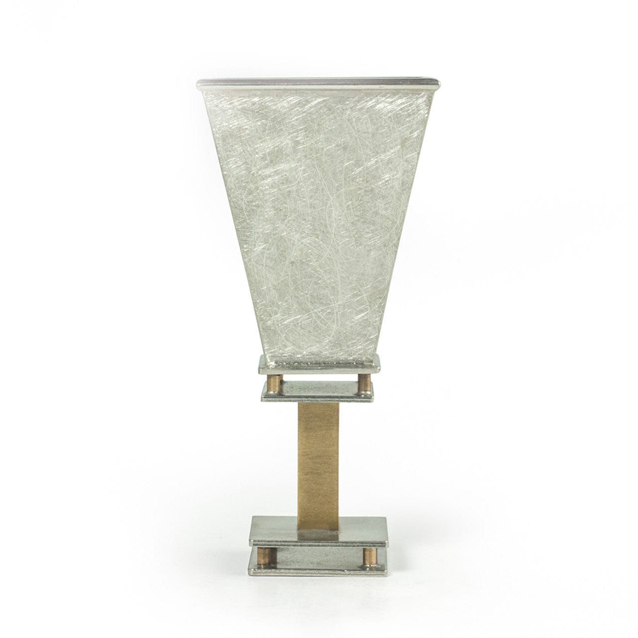 Joy Stember - Wedding Glass Keepsake Square Kiddush Cup by Joy Stember - (Choice of Pattern) - ModernTribe