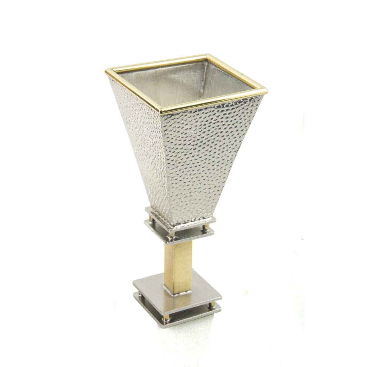 Joy Stember - Wedding Glass Keepsake Square Kiddush Cup by Joy Stember - (Choice of Pattern) - ModernTribe