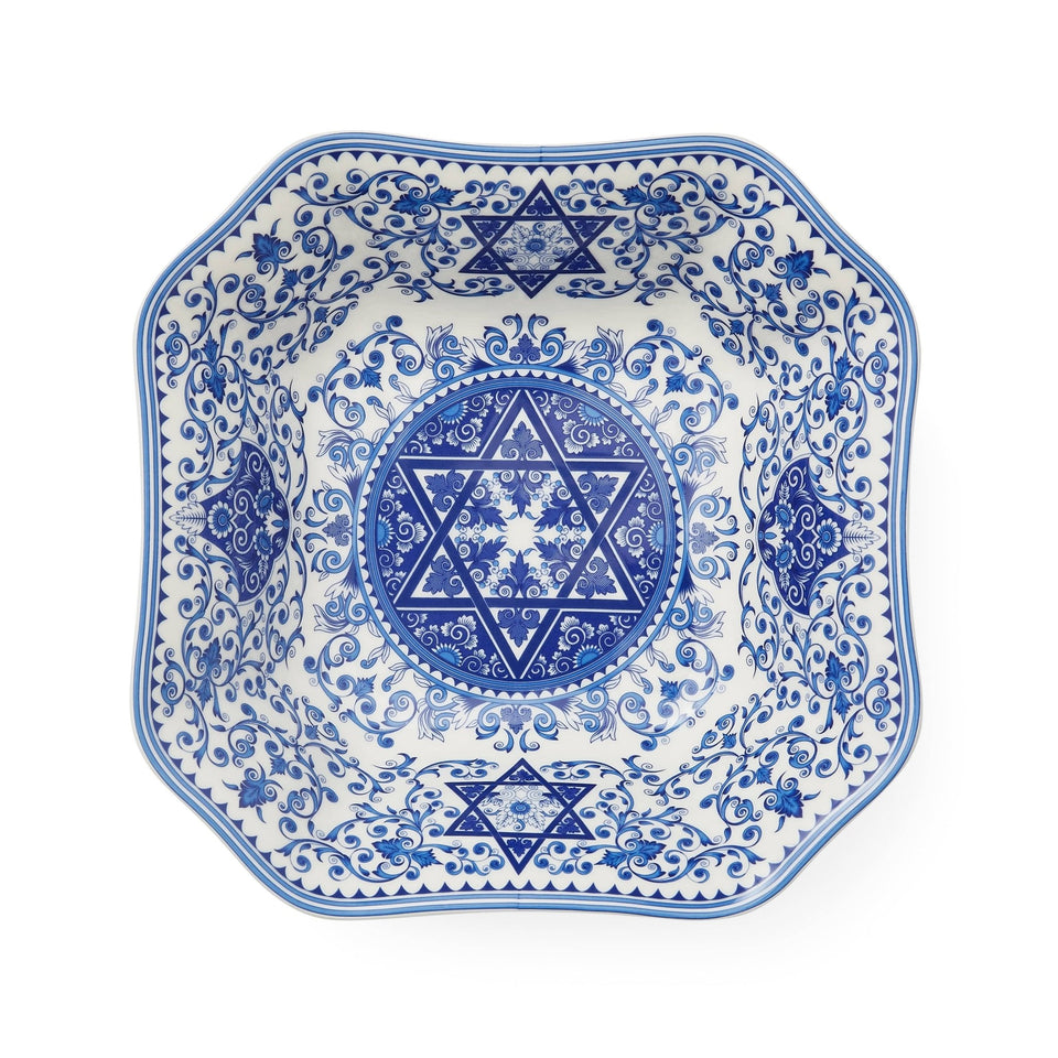 Spode - Spode Oval Star of David Serving Dish - ModernTribe
