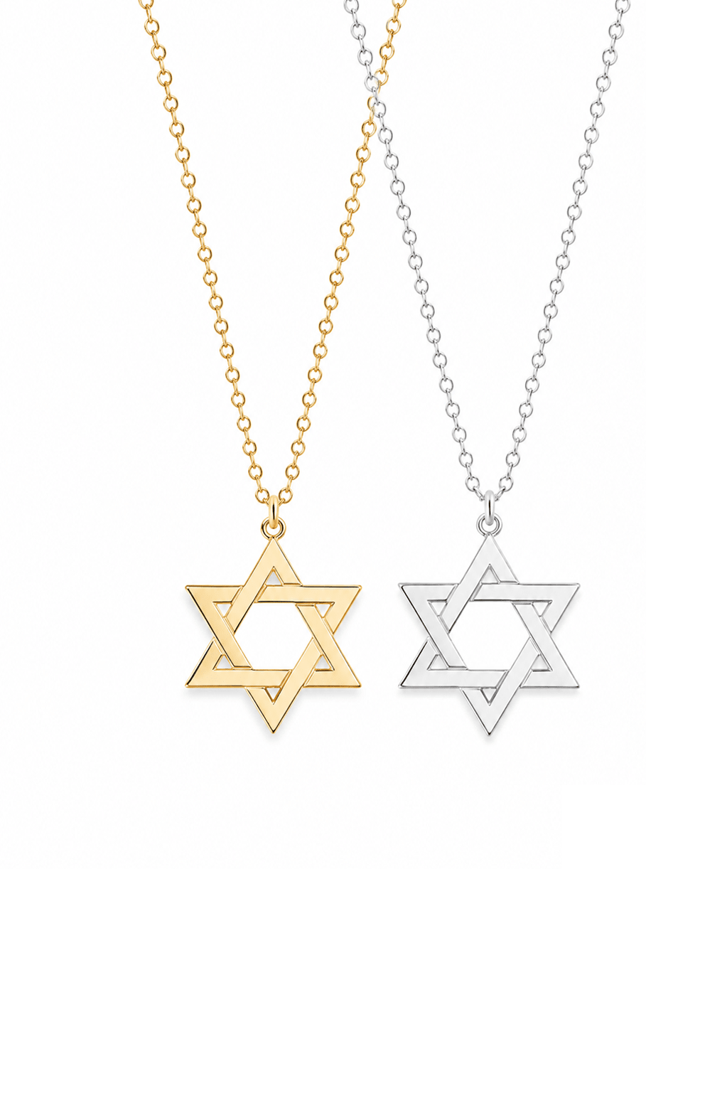 Miriam Merenfeld Jewelry - Jordan Star of David Necklace by Miriam Merenfeld - (Gold - Plated or Sterling Silver) - ModernTribe