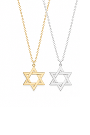 Miriam Merenfeld Jewelry - Jordan Star of David Necklace by Miriam Merenfeld - (Gold - Plated or Sterling Silver) - ModernTribe