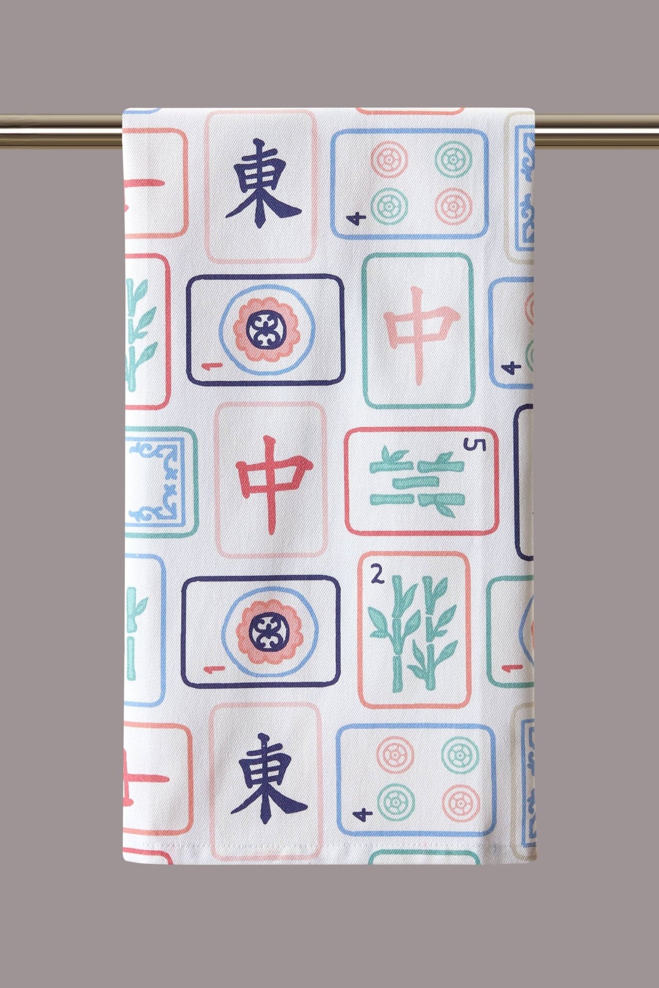Peking Handicraft - Mahjong Kitchen Towel - ModernTribe