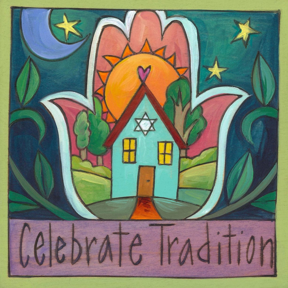 Sticks - Celebrate Tradition Wall Plaque - ModernTribe