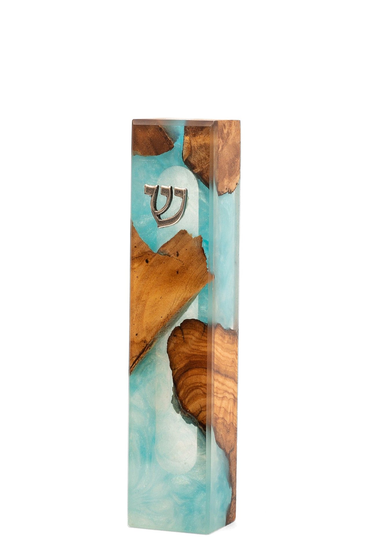 Israel Museum - Wooden Mezuzah by The Israel Museum - (Choice of Colors) - ModernTribe