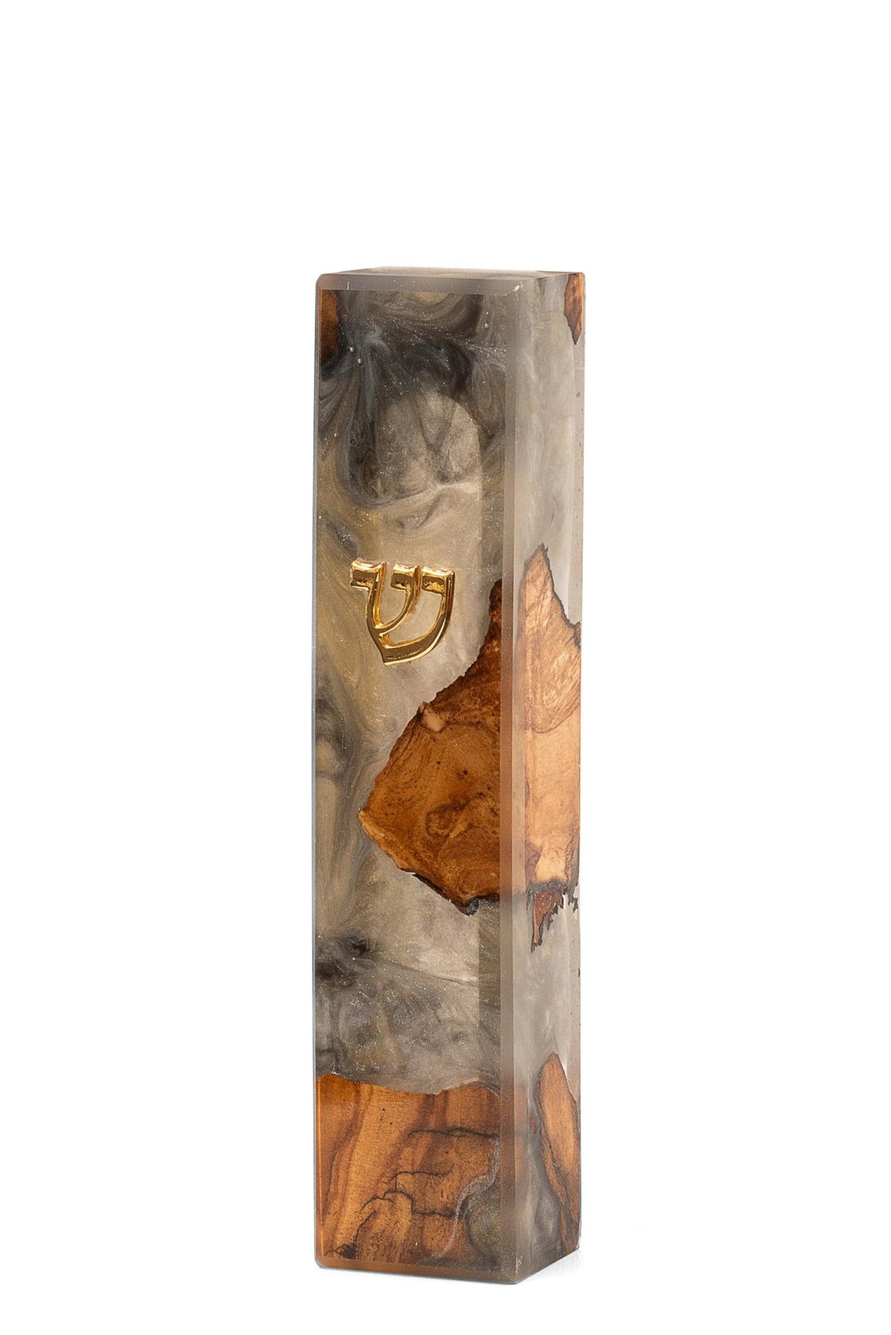 Israel Museum - Wooden Mezuzah by The Israel Museum - (Choice of Colors) - ModernTribe