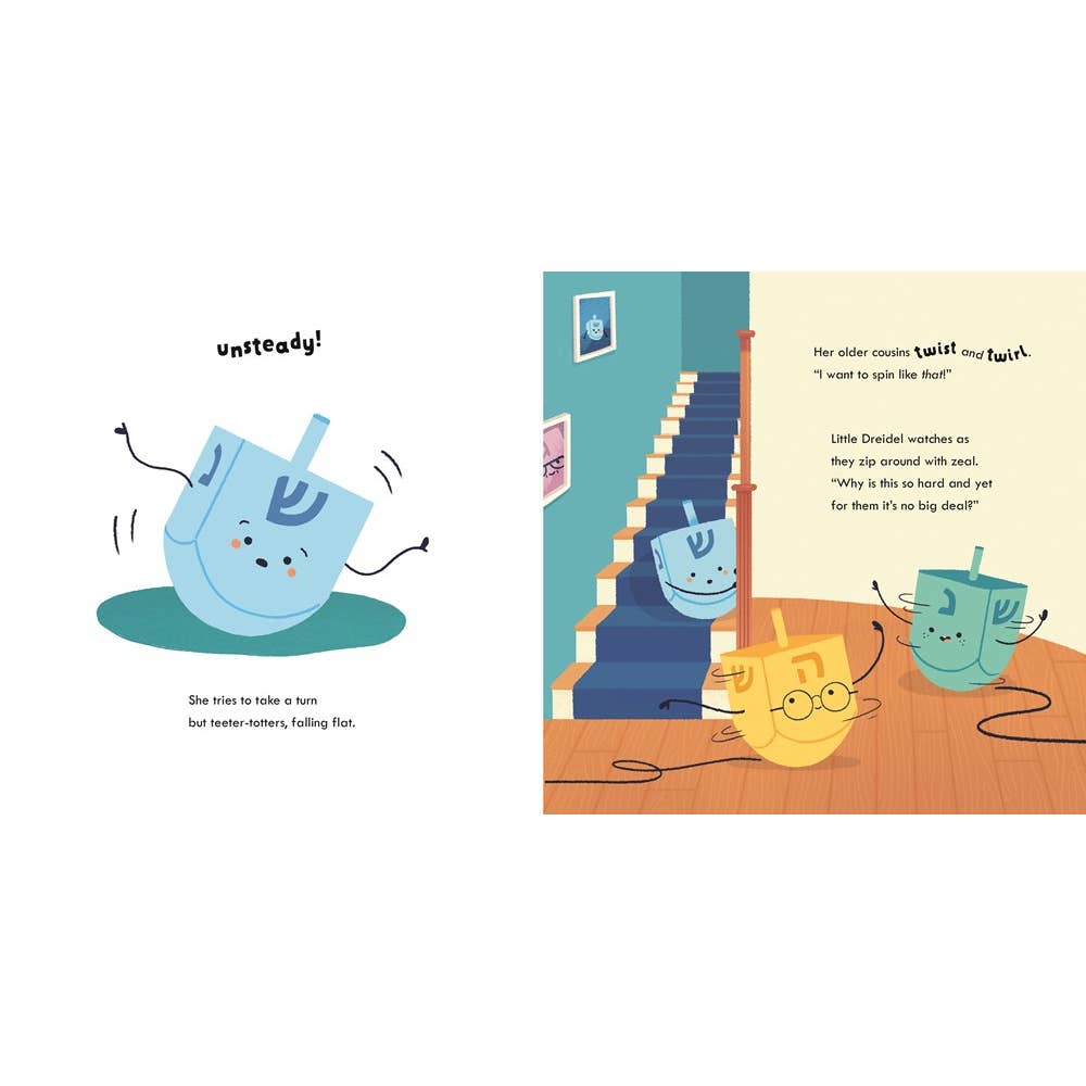 Little Dreidel Learns To Spin! — inside pages 2