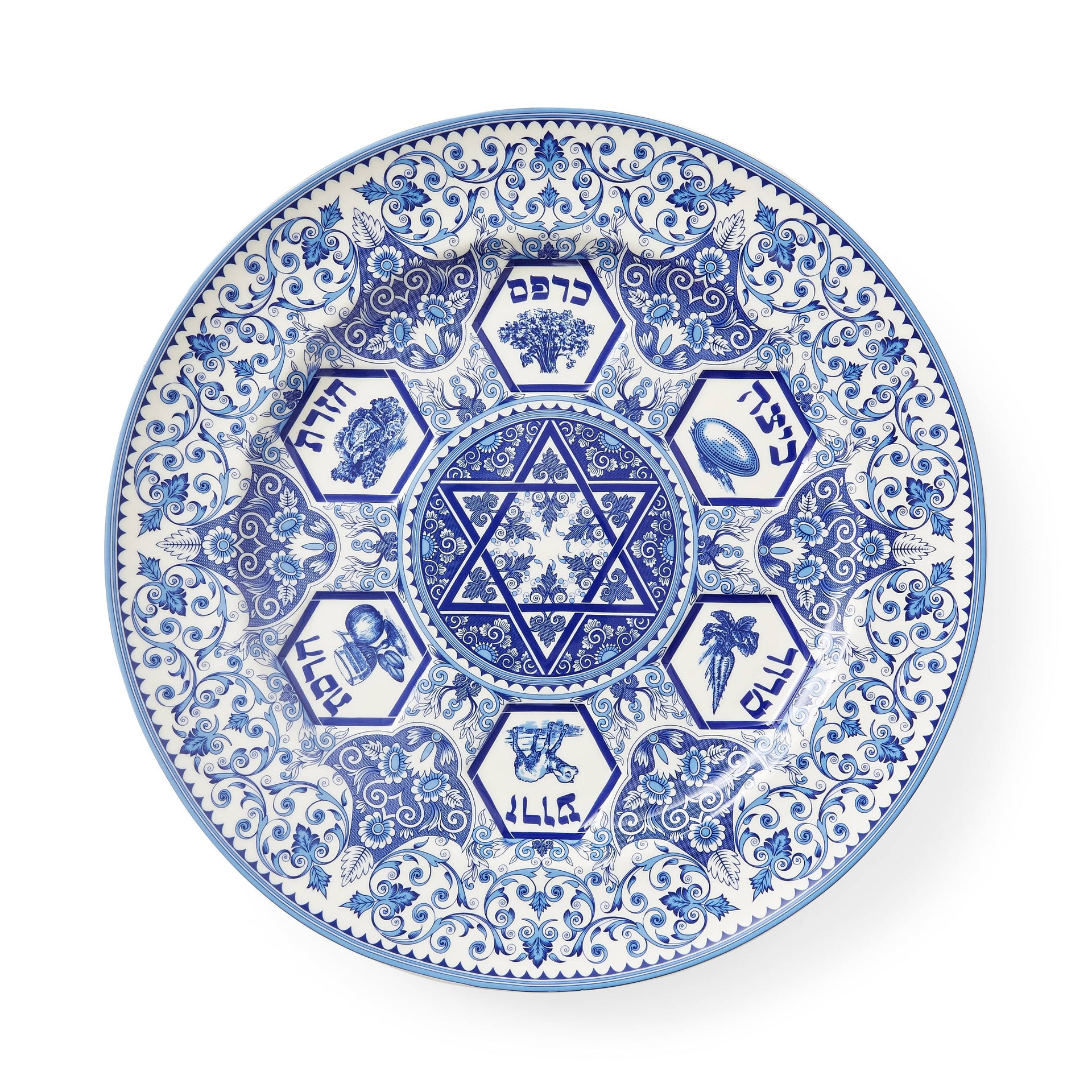 Spode Seder Plates Spode Seder Plate