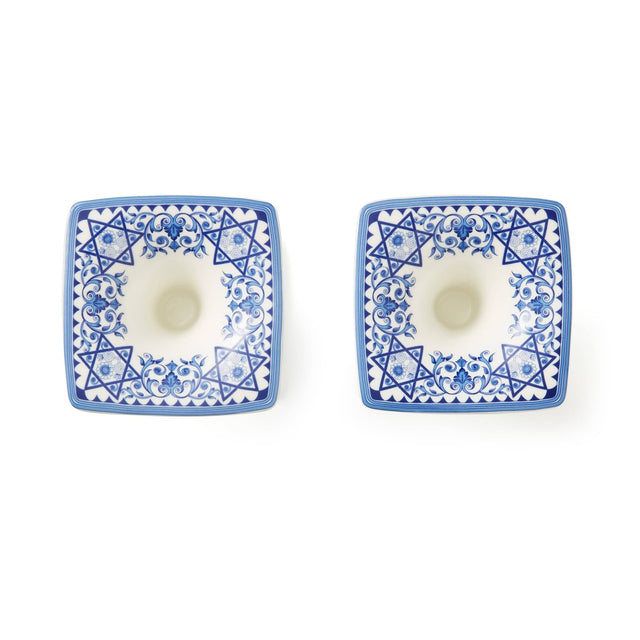 Spode Sabbath Candlesticks