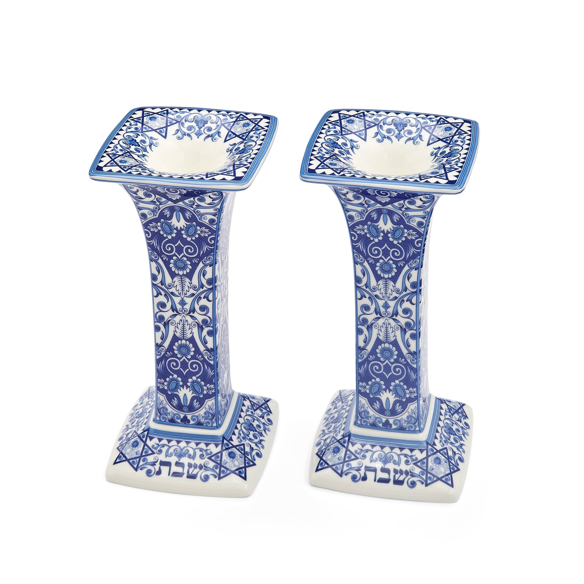 Spode Candlesticks Spode Sabbath Candlesticks