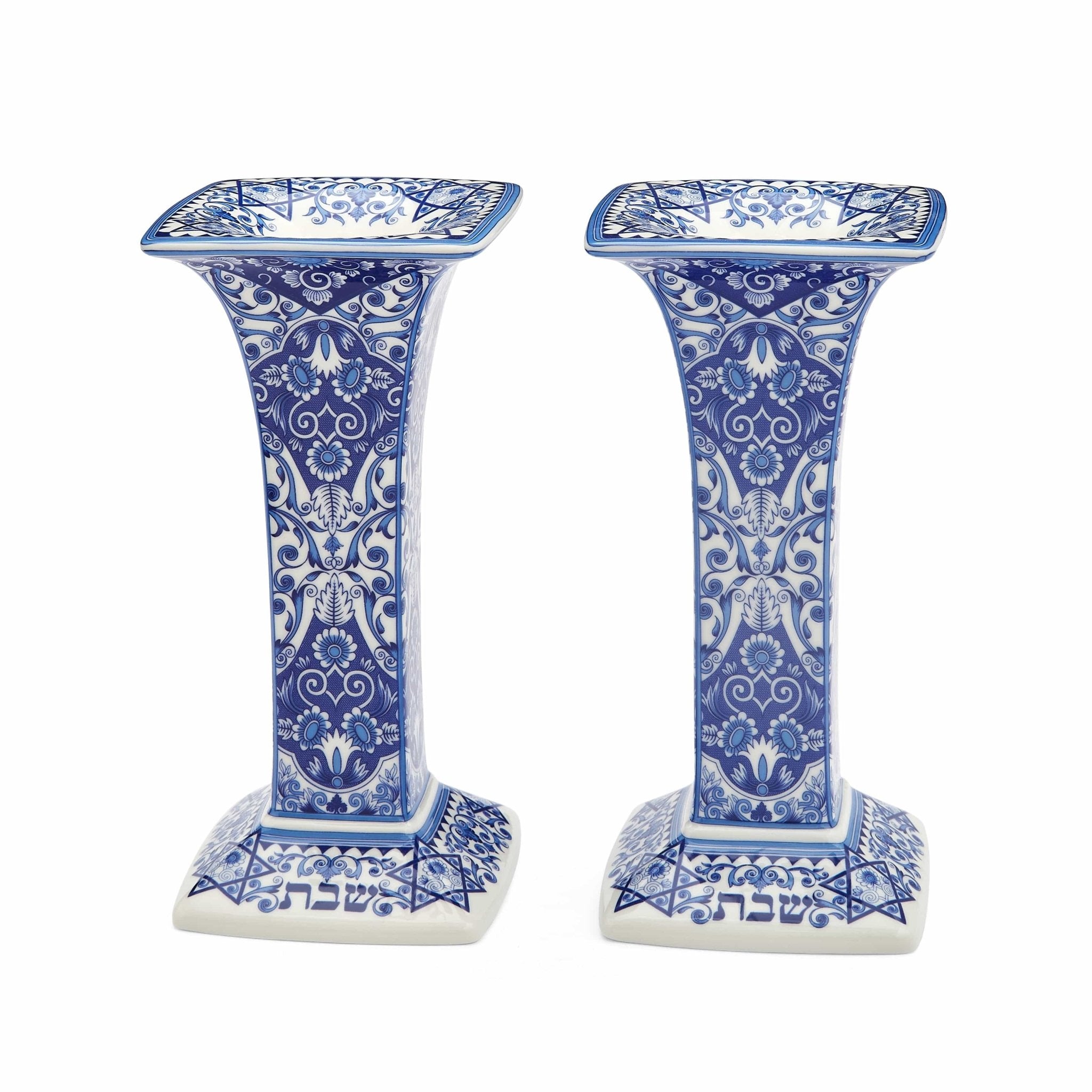 Spode Sabbath Candlesticks