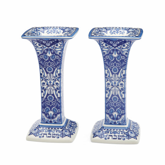 Spode Sabbath Candlesticks
