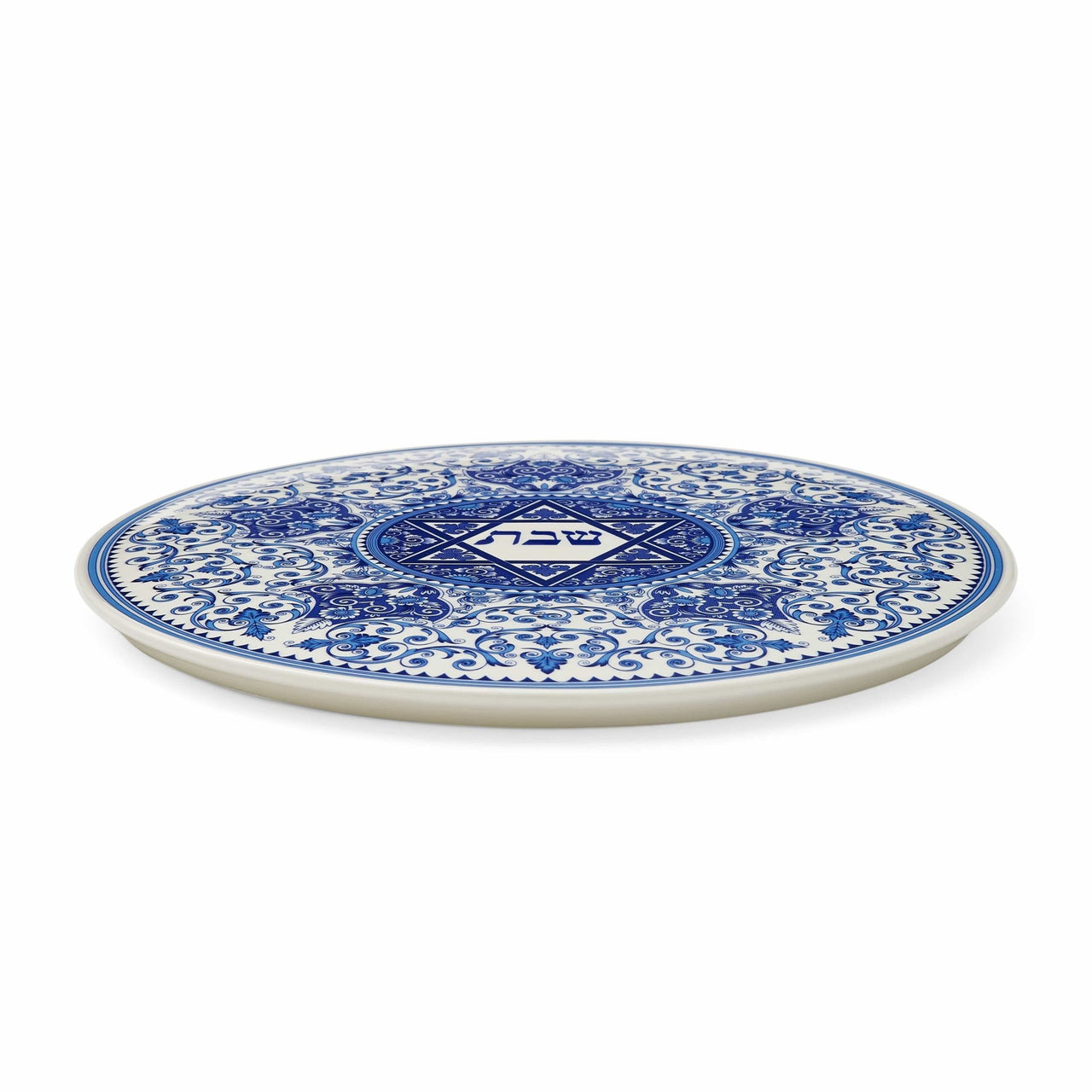 Spode - Spode Judaica Round Challah Tray - ModernTribe