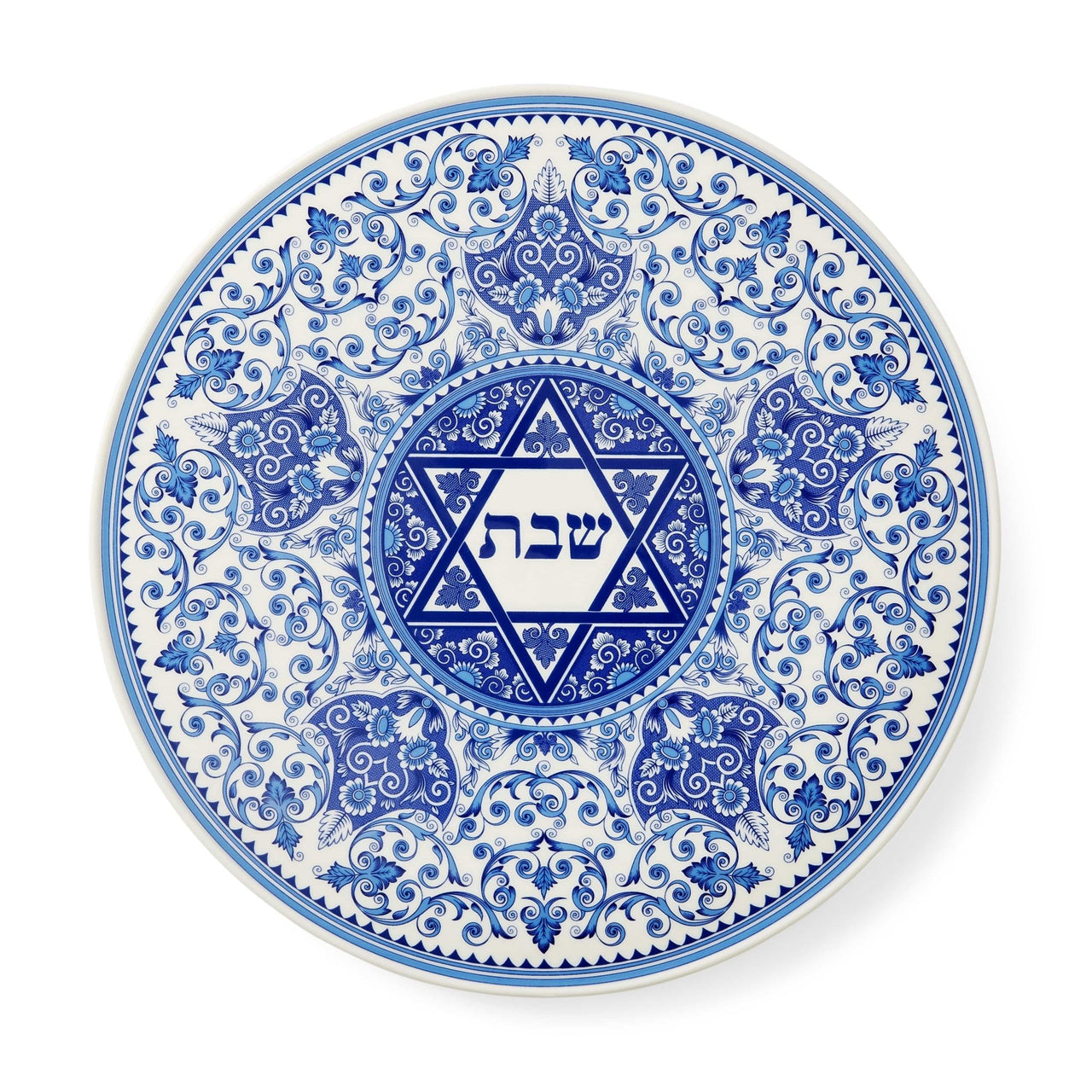 Spode - Spode Judaica Round Challah Tray - ModernTribe