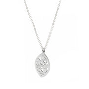 Miriam Merenfeld Jewelry Necklaces Sterling Silver / 15" Mia Evil Eye Necklace by Miriam Merenfeld - (Gold-Plated or Sterling Silver)