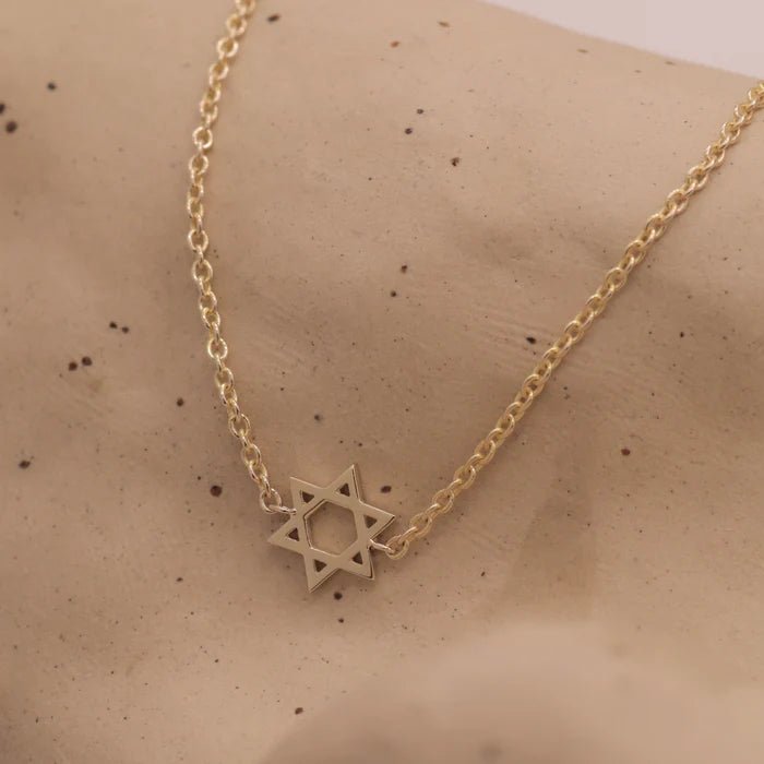 HOTCROWN - Classic Star of David Bracelet - 14k Yellow, Rose or White Gold - ModernTribe