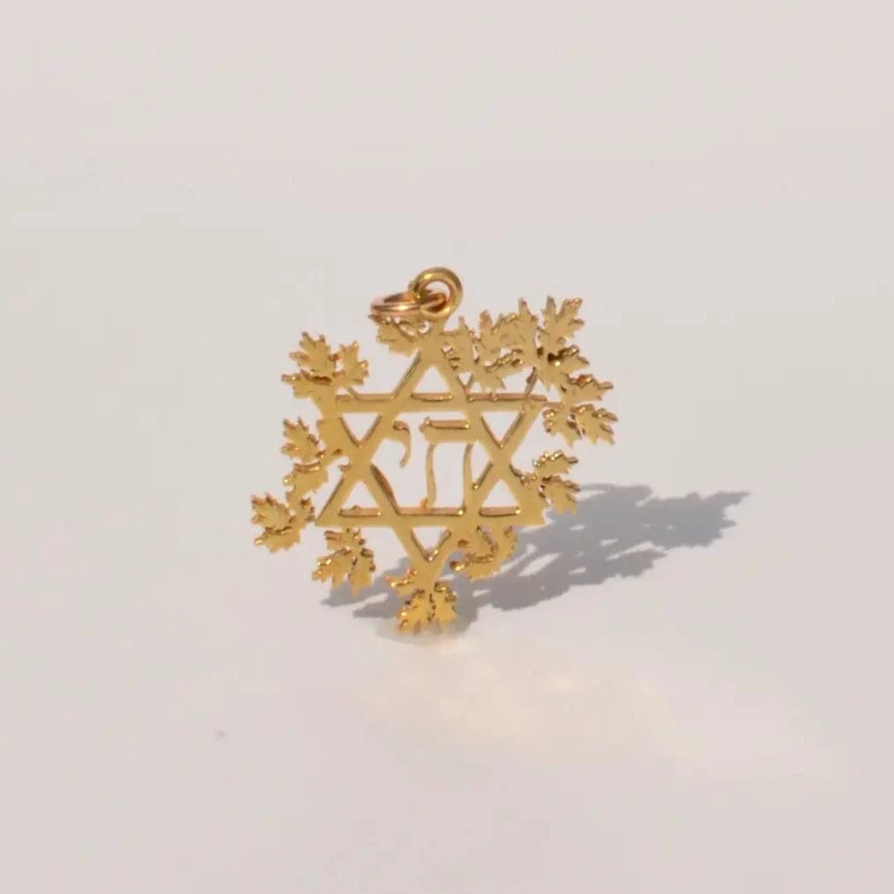 Dear Elaan - Artemisia Star of David and Chai Necklace - ModernTribe
