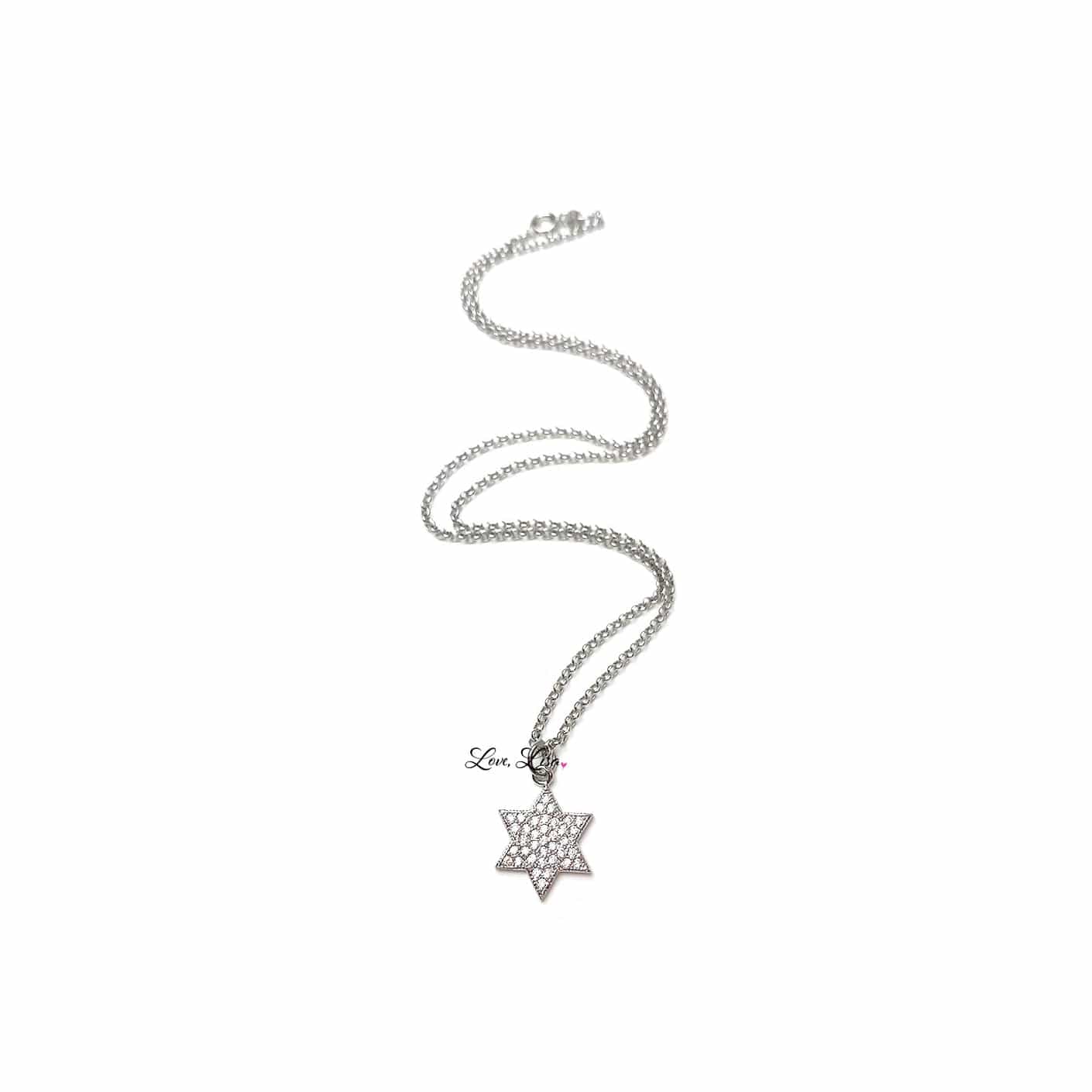 Love, Lisa Necklaces Amy Stunning Star of David Necklace