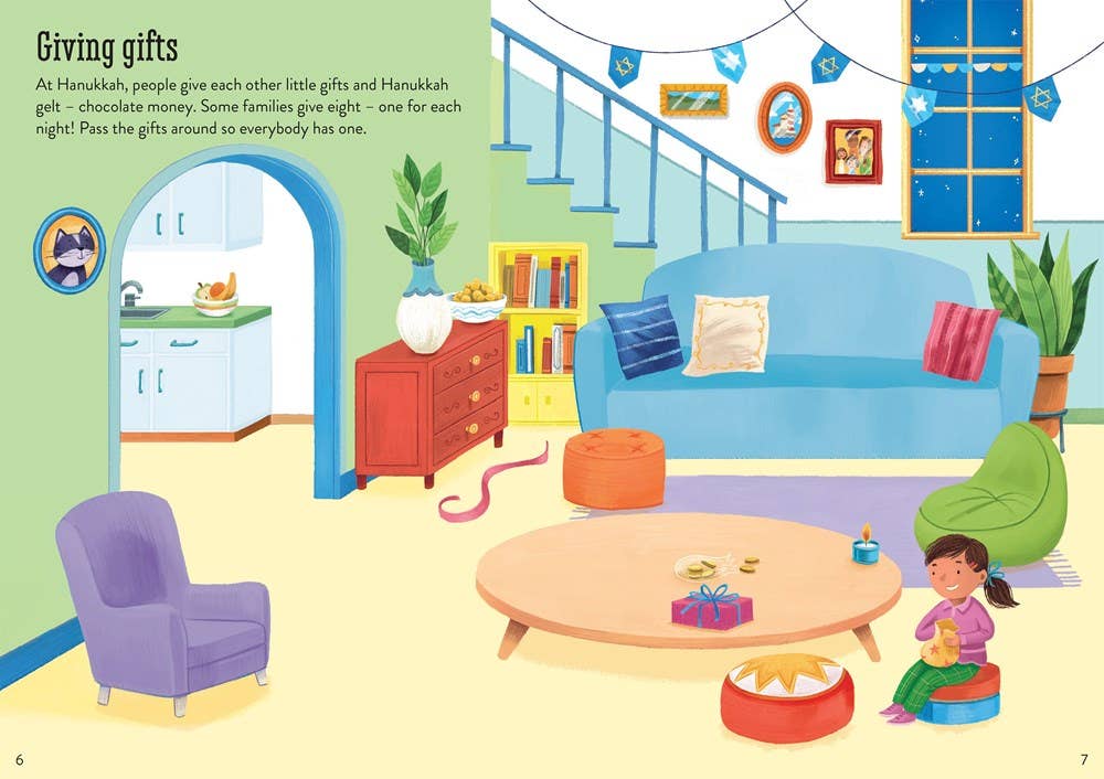 HarperCollins - Little First Stickers Hanukkah Sticker Book - ModernTribe