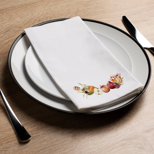 All Things Rosh Hashanah Napkins - Set of 16