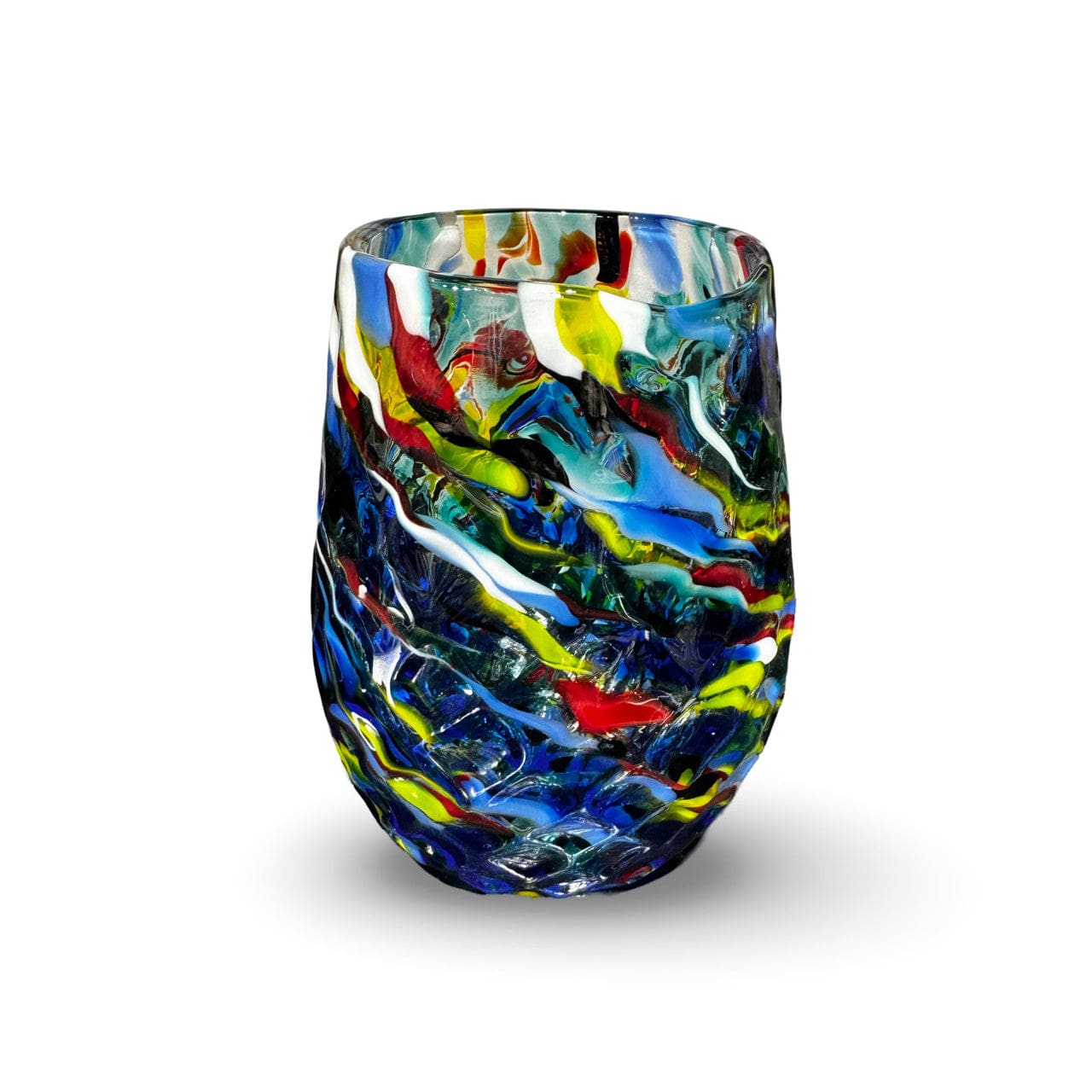Joy Stember - Hand Blown Wedding Smash Glass by Joy Stember - (Choice of Color) - ModernTribe