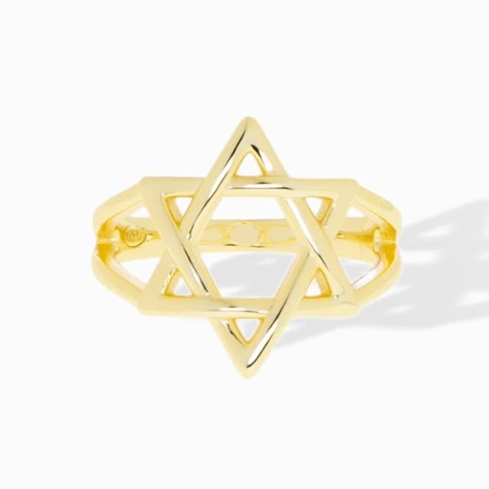 Marlyn Schiff Rings Plain Star of David Ring by Marlyn Schiff