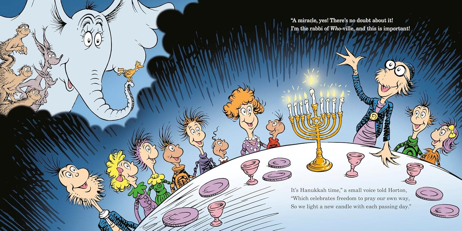 Random House Books Dr. Seuss's Horton Hears a Hanukkah Party!