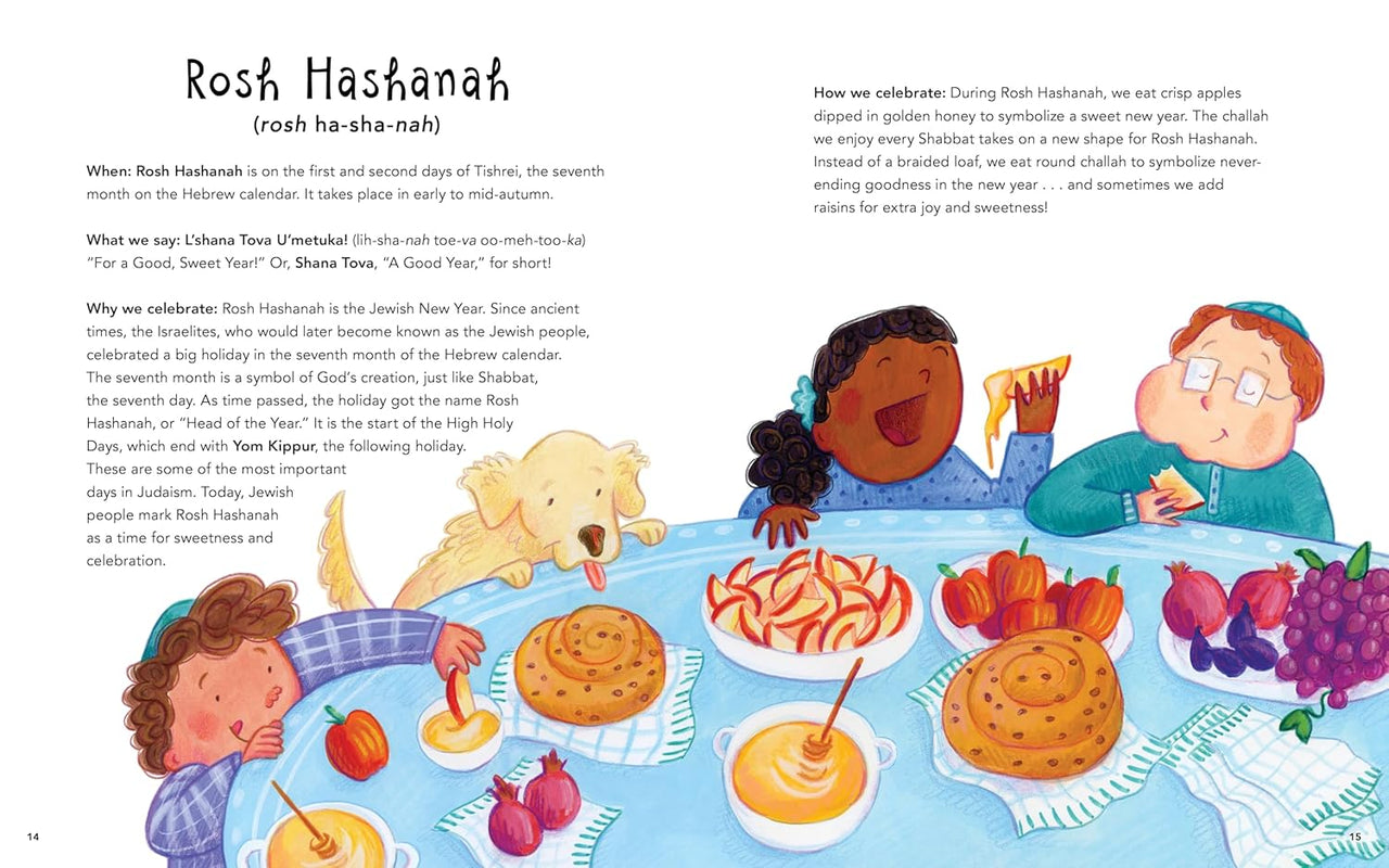 Macmillan Publishers - My Little Book of Big Jewish Holidays - Hardcover - ModernTribe