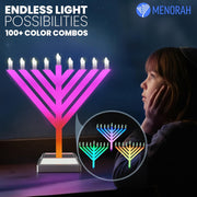 Menorah.net - LUX Indoor Display Menorah - ModernTribe
