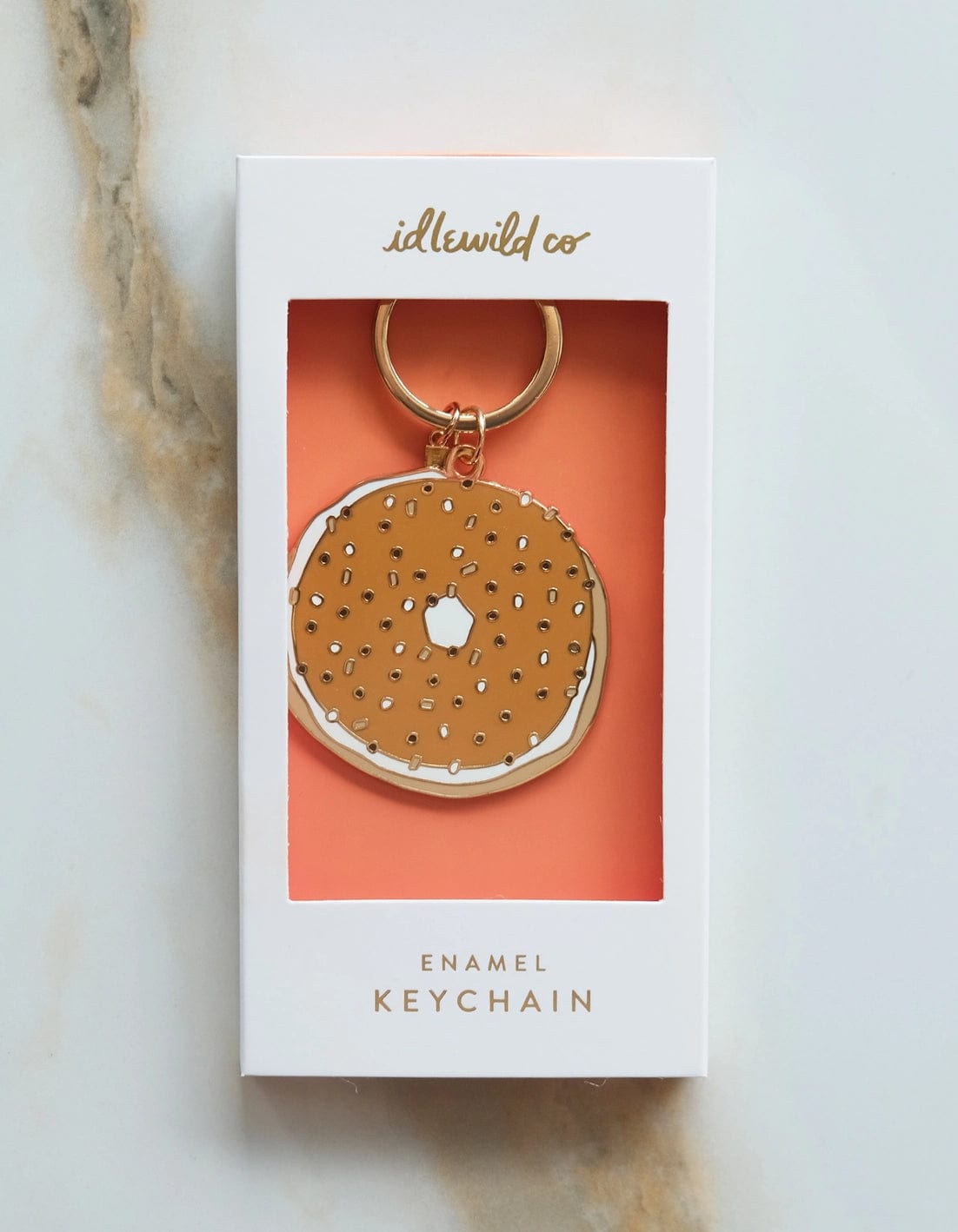 Idlewild Co. Keychains Bagel Keychain