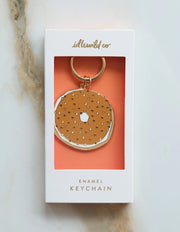 Idlewild Co. Keychains Bagel Keychain