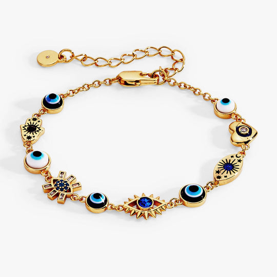 Evil Eye Linear Bracelet by Alex and Ani