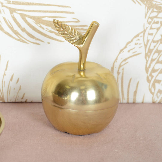 Golden Apple Decorative Box