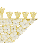 Olivia Riegel Menorahs Dogwood Menorah by Olivia Riegel