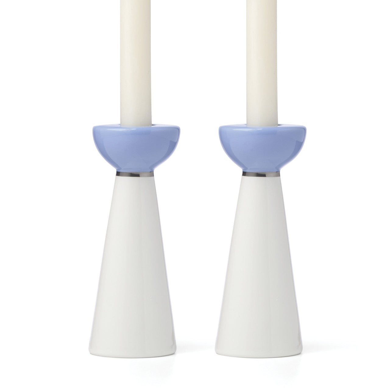 kate spade new york - Blue Oak Street Shabbat Candlesticks by kate spade new york - ModernTribe