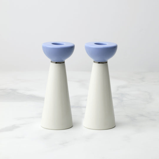 Blue Oak Street Shabbat Candlesticks by kate spade new york