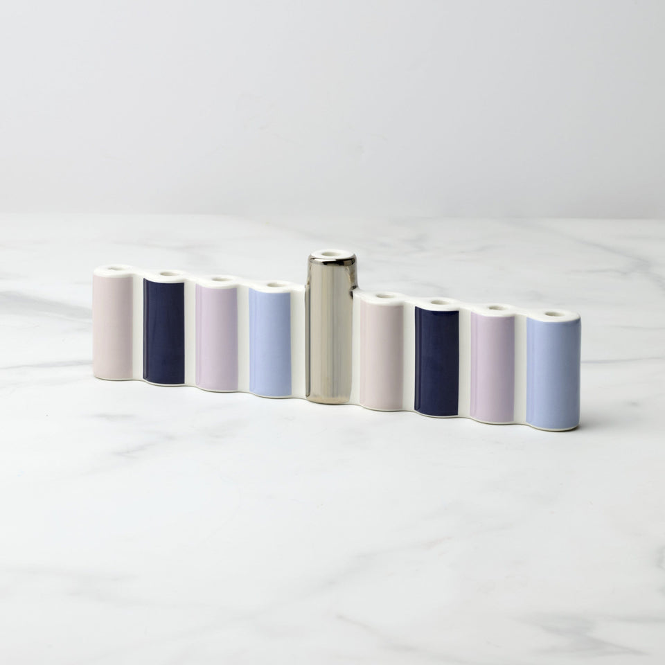 kate spade new york - Pastel Oak Street Menorah by kate spade new york - ModernTribe