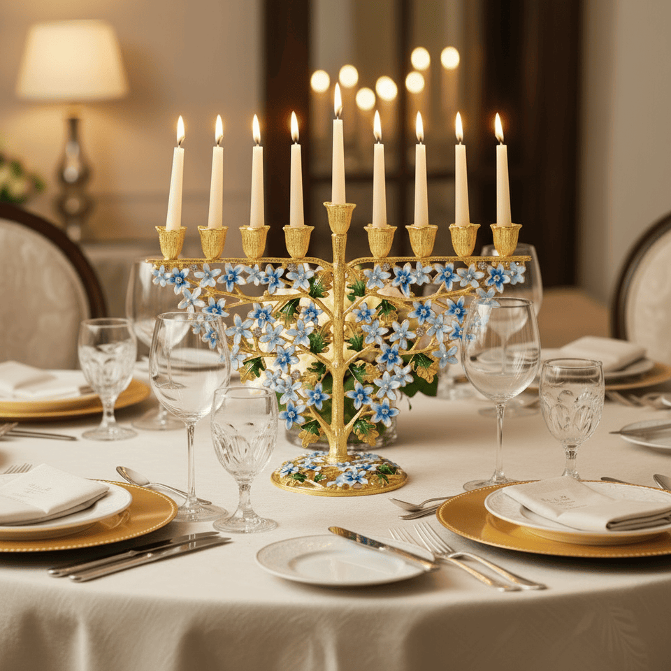 Olivia Riegel - Daphne Menorah by Olivia Riegel - ModernTribe