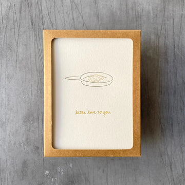 Albertine Press Cards Latke Love to You Holiday Cards, Pack of 6
