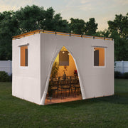 The Sukkah Project - Tubular Sukkah Kit by The Sukkah Project - Choice of Material and Size - ModernTribe