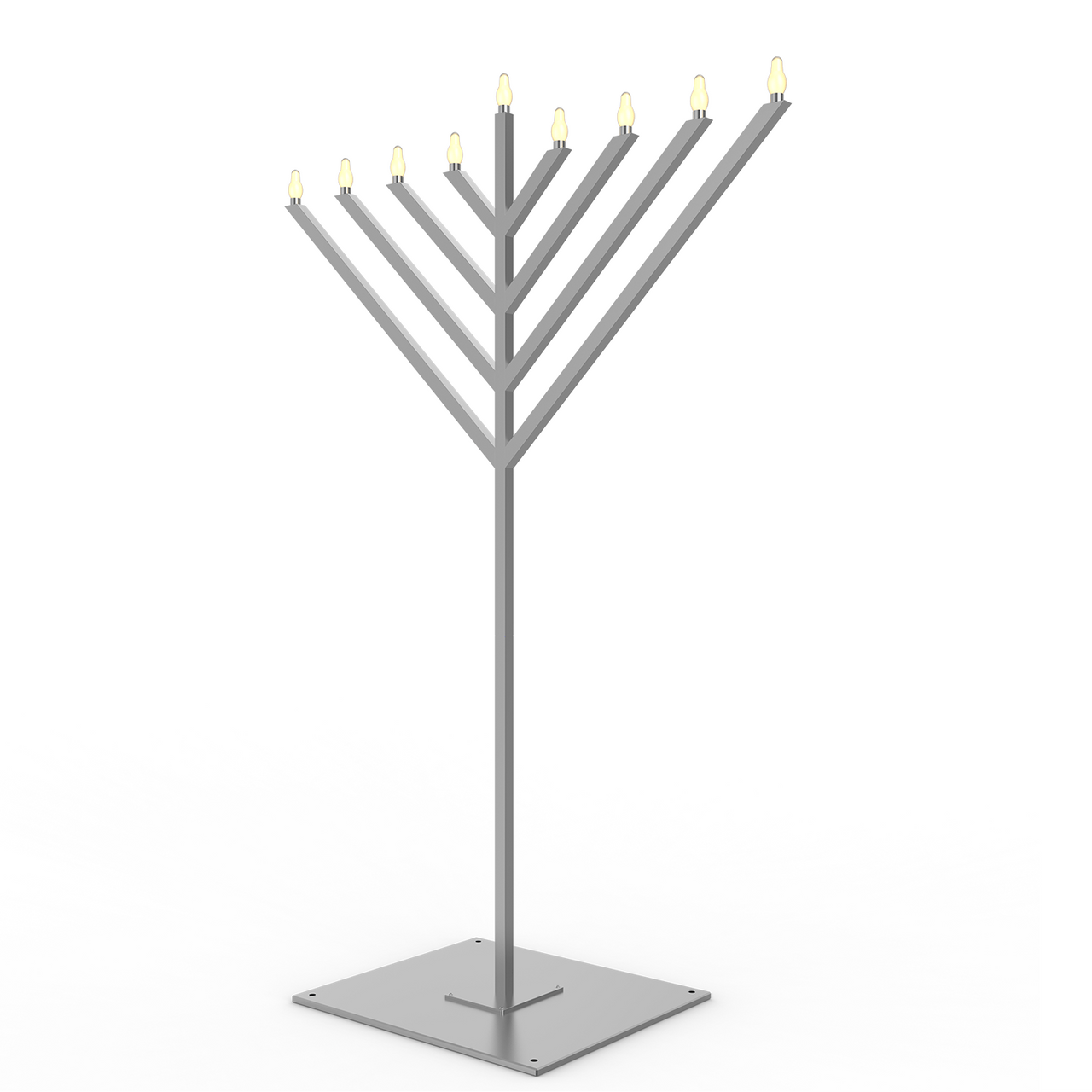 Menorah.net - Indoor/Outdoor Smart LED Menorah - 9' - ModernTribe