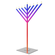 Menorah.net - Super LUX Double-Sided Menorah - 9' - ModernTribe