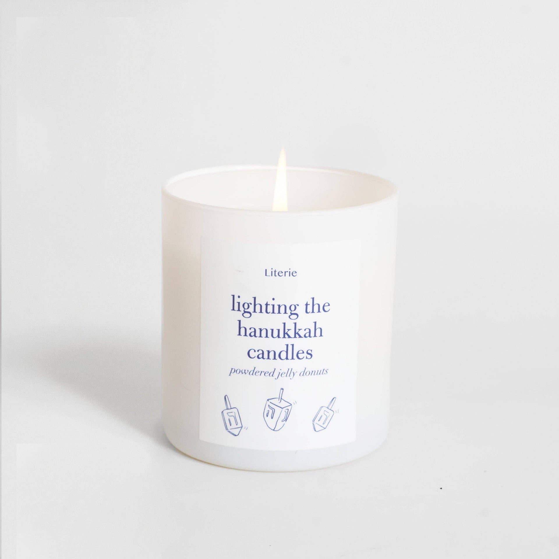 Literie Candles Powdered Jelly Donuts Scented Candle