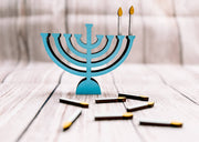 Hudson Valley Makers Co. Crafts Mini Menorah Craft for Kids