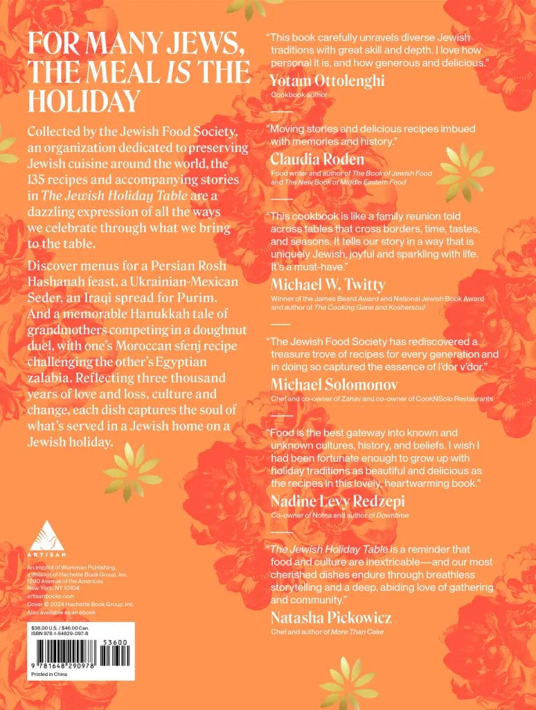 Hachette Book Group - The Jewish Holiday Table - 135 Recipes and Stories - ModernTribe