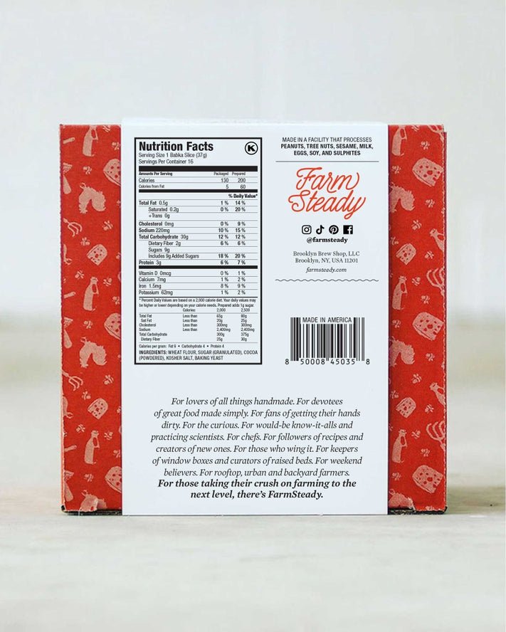Farm Steady - Chocolate Babka Making Kit - ModernTribe