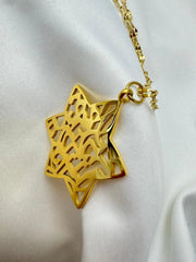 Koch La Ni Jewelry Necklaces Shema Star of David Necklace