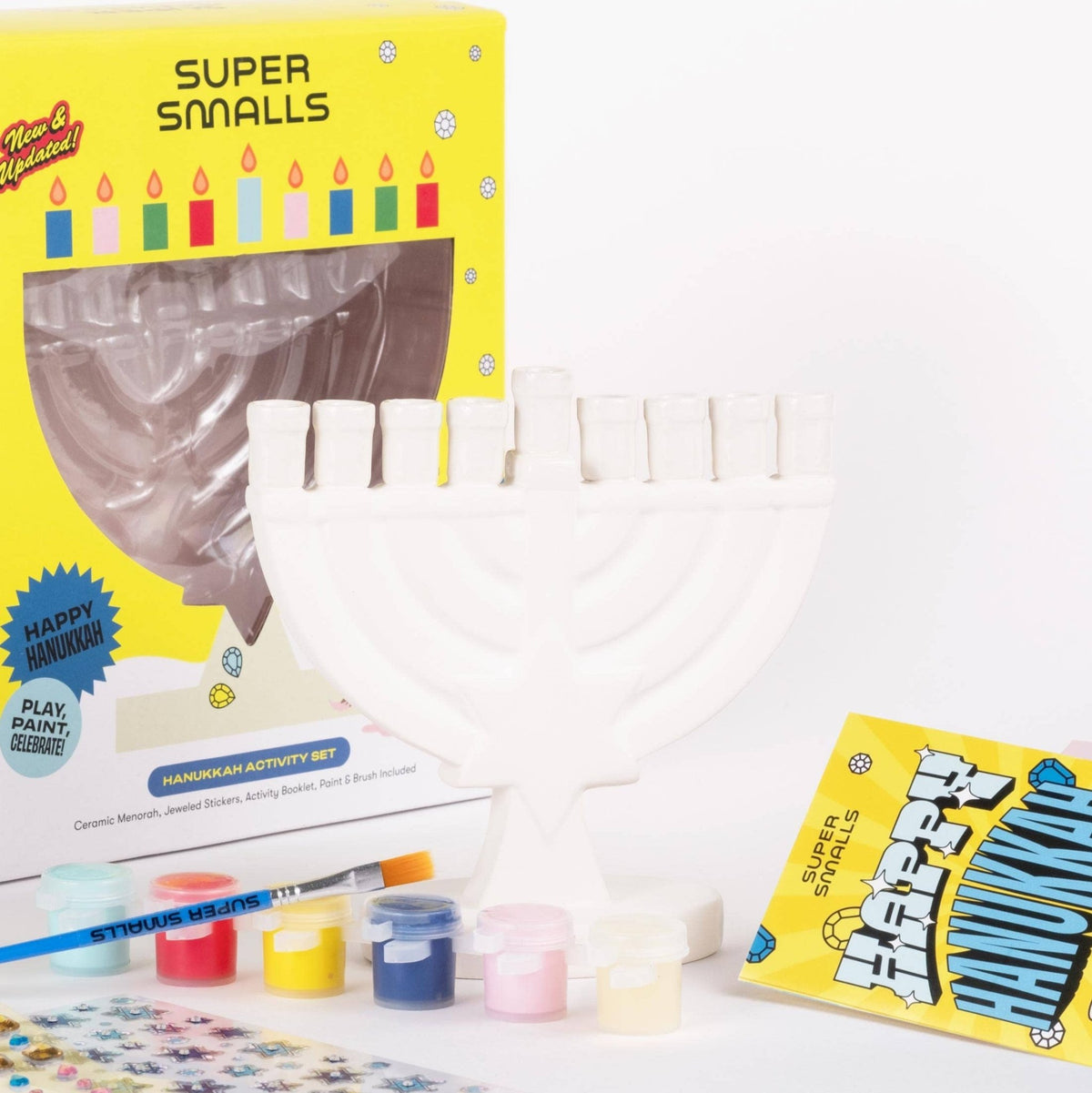 Super Smalls - DIY Menorah and Activity Set - ModernTribe