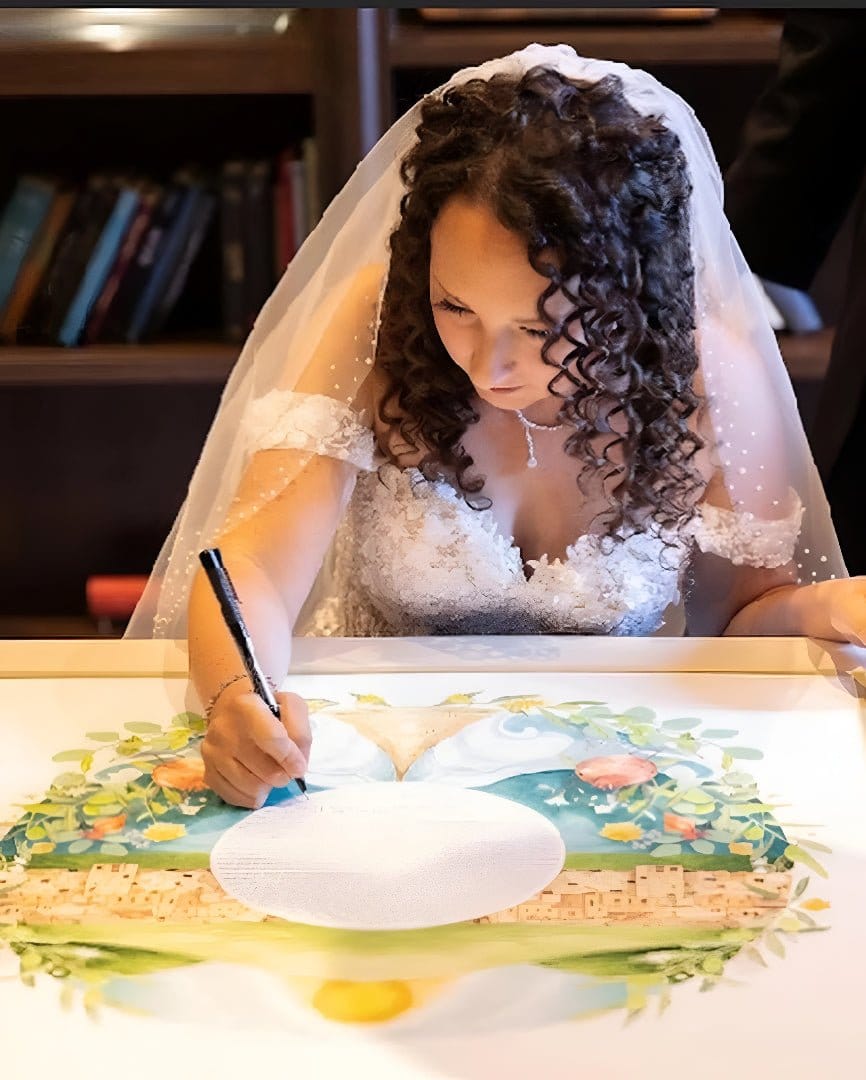 Jessica Tamar Deutsch - Jerusalem Ketubah by Jessica Tamar Deutsch - ModernTribe