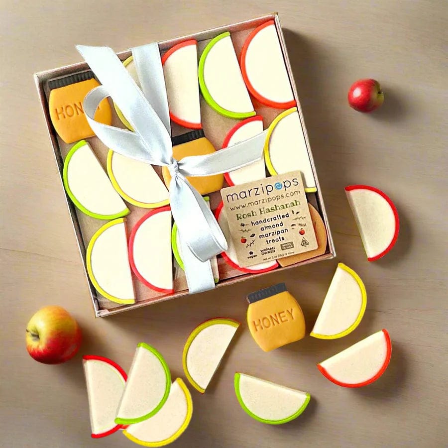 Marzipops Food Marzipan Rosh Hashanah Apples & Honey Platter